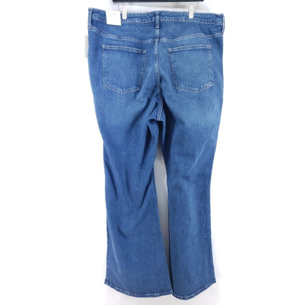 Universal Thread High-Rise Flare Jeans Women’s Size 22 Reg Denim Comfort Stretch - Picture 2 of 10